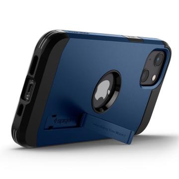 iPhone 13 Kılıf, Spigen Tough Armor Navy Blue