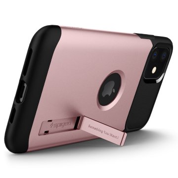 iPhone 11 Kılıf, Spigen Slim Armor Rose Gold