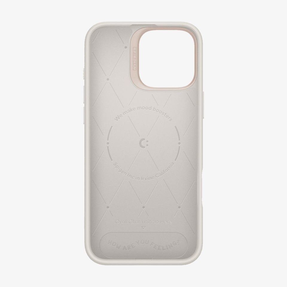 Spigen Ciel by Cyrill iPhone 16 Pro Max Kılıf Kajuk Mag MagSafe Özellikli Cream
