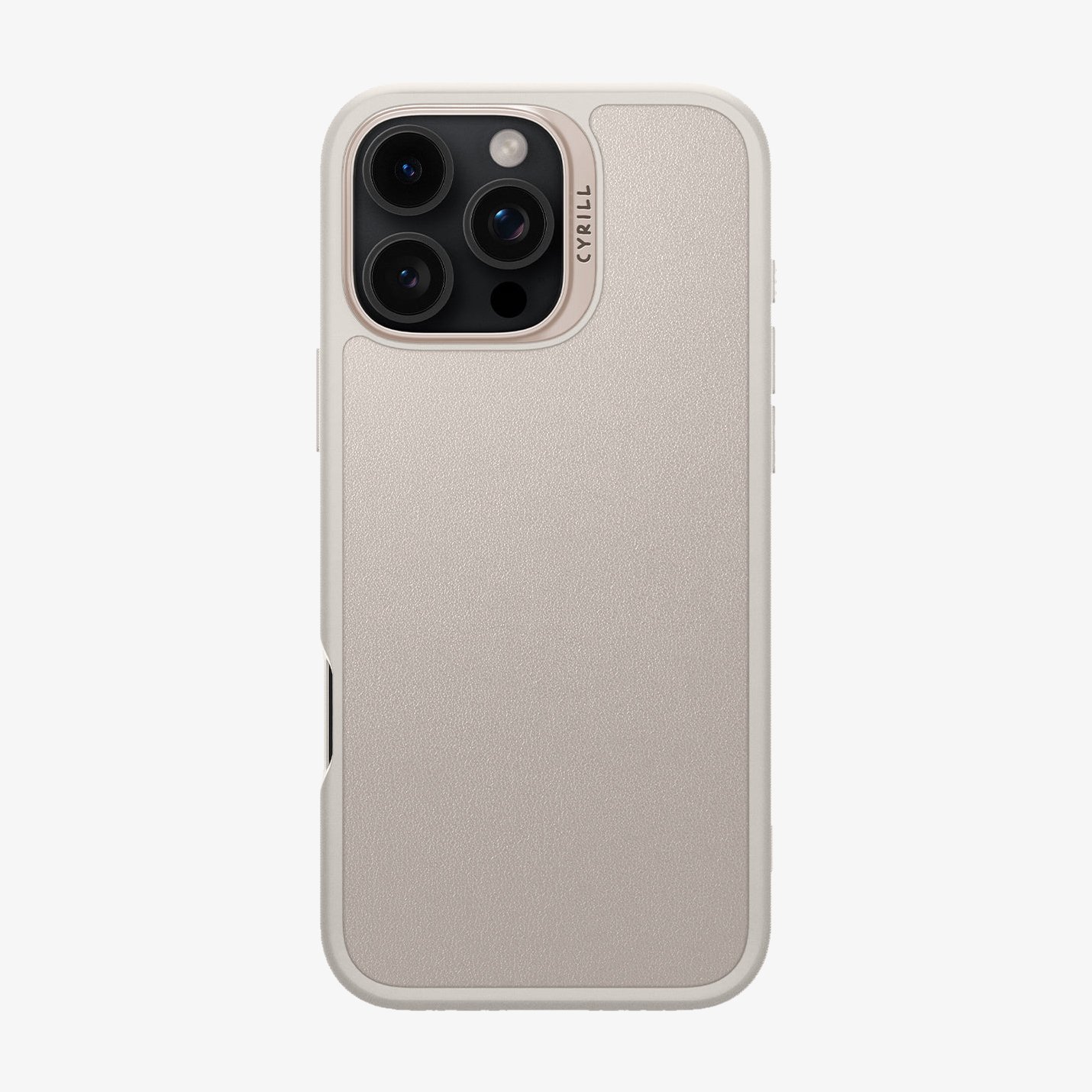 Spigen Ciel by Cyrill iPhone 16 Pro Max Kılıf Kajuk Mag MagSafe Özellikli Cream