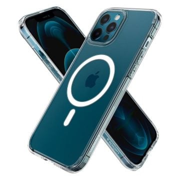 iPhone 12 / iPhone 12 Pro Kılıf, Spigen Ultra Hybrid Mag (MagSafe Uyumlu) White