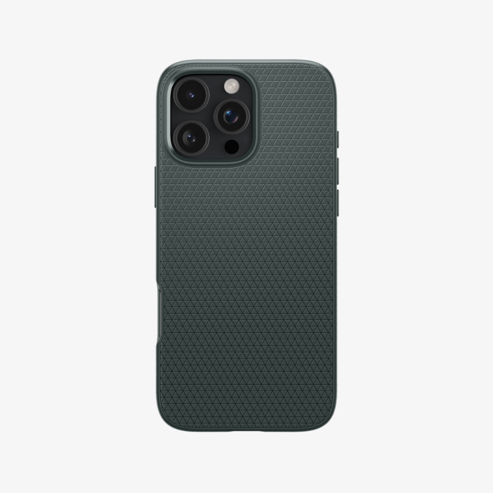 Spigen iPhone 16 Pro Kılıf Liquid Air Abyss Green