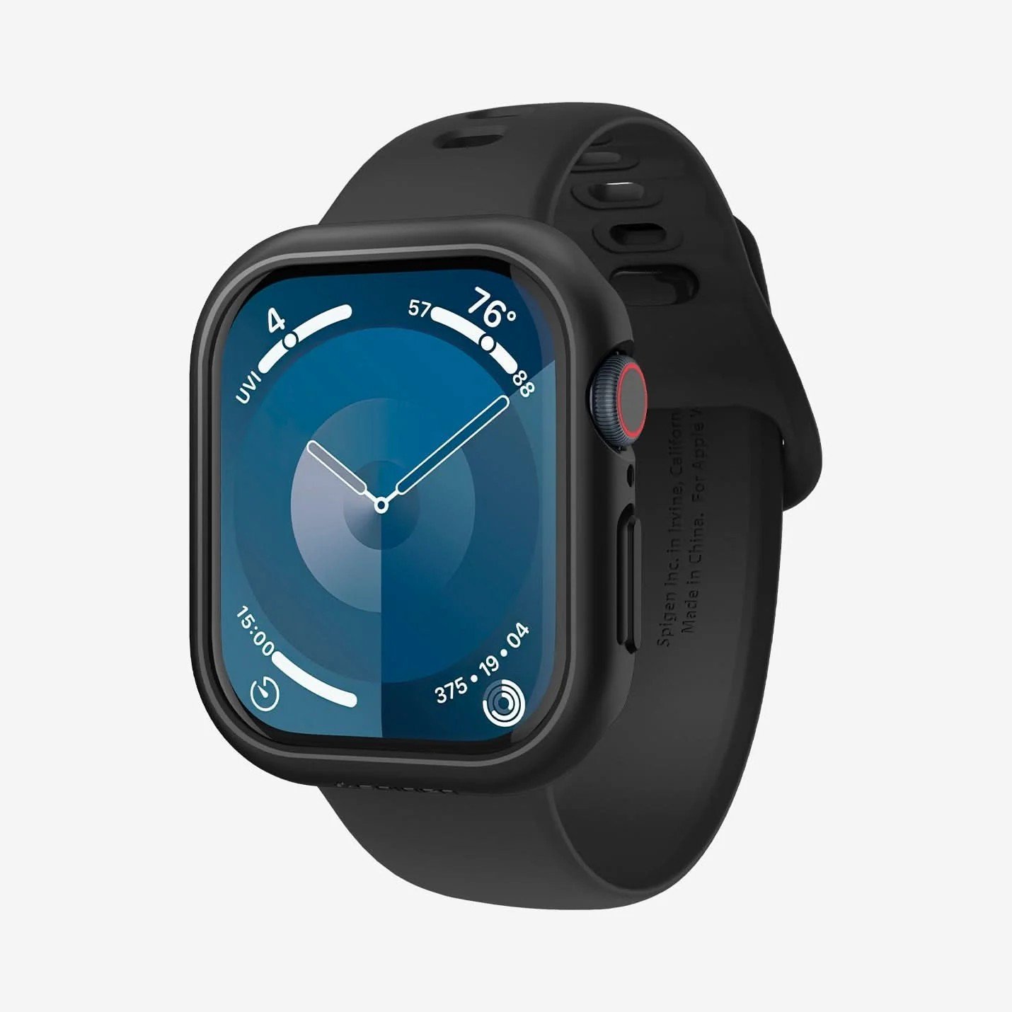 Spigen Apple Watch 42mm Seri 10 Kılıf Thin Fit Black