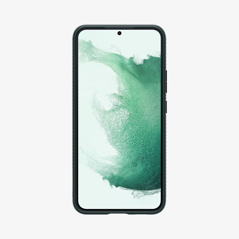 Galaxy S22 5G Kılıf, Spigen Liquid Air Abyss Green