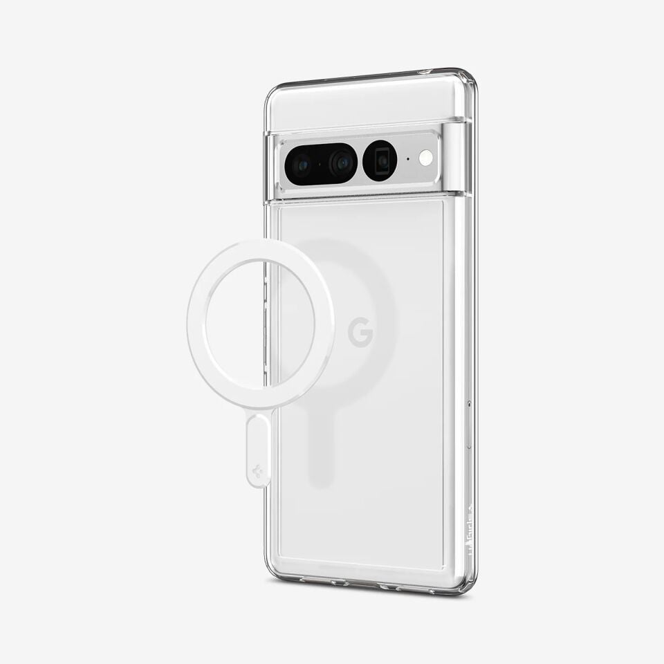 Spigen Magnet Ring Plate (MagFit) MagSafe Özelliği Kazandırma Plakası White