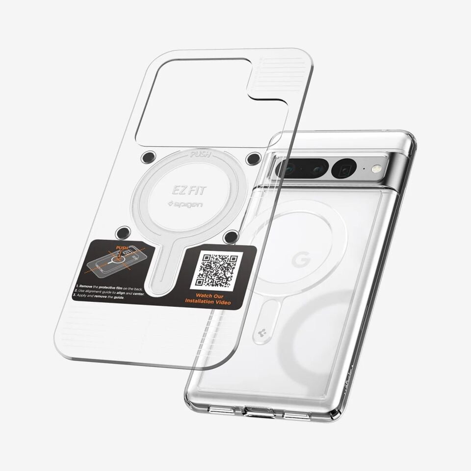 Spigen Magnet Ring Plate (MagFit) MagSafe Özelliği Kazandırma Plakası White