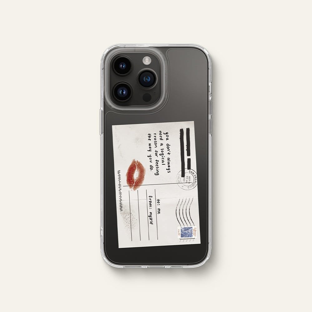 iPhone 14 Pro Max Kılıf, Ciel by Cyrill Cecile Note to Self Crystal Clear