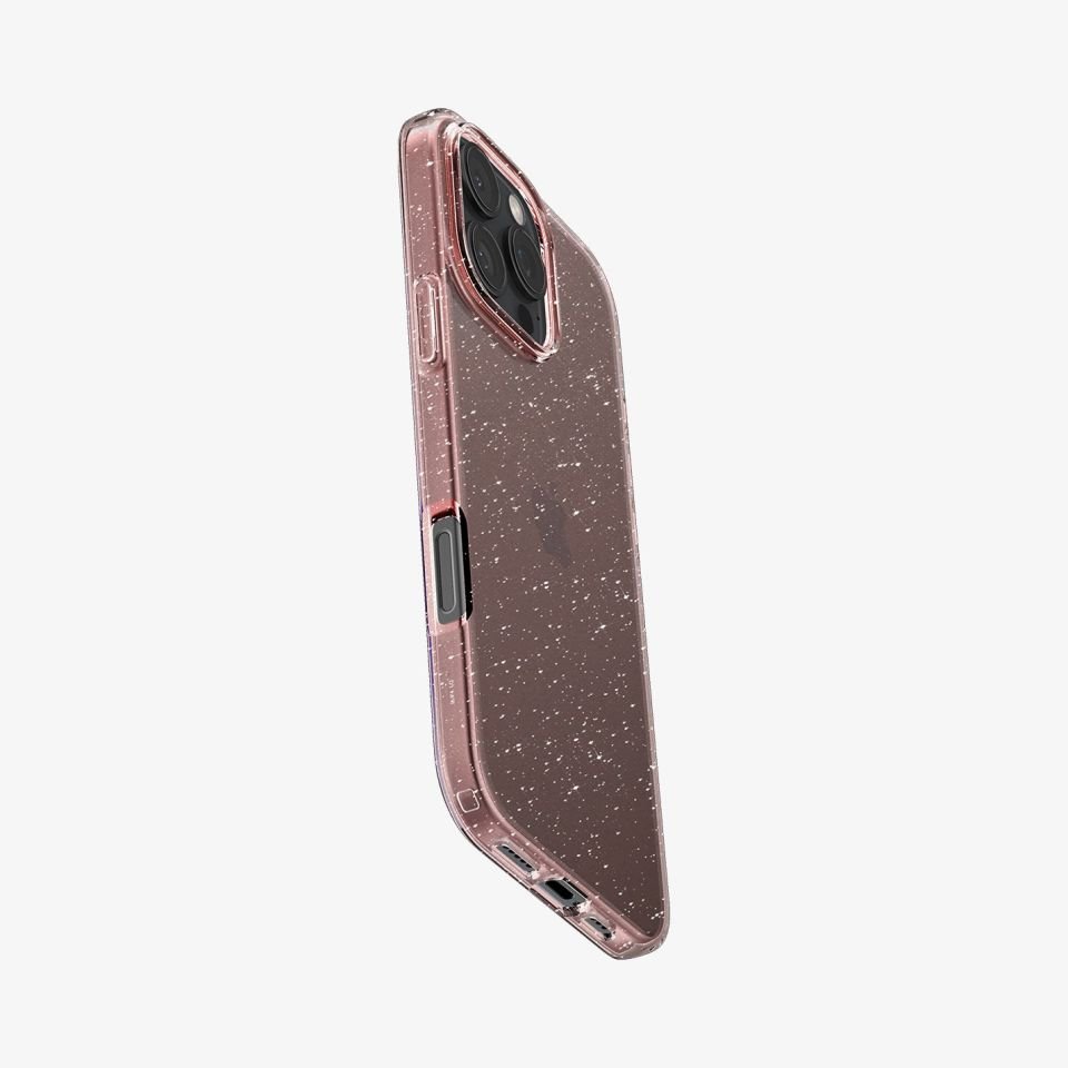 Spigen iPhone 16 Pro Kılıf Liquid Crystal Glitter Rose Quartz