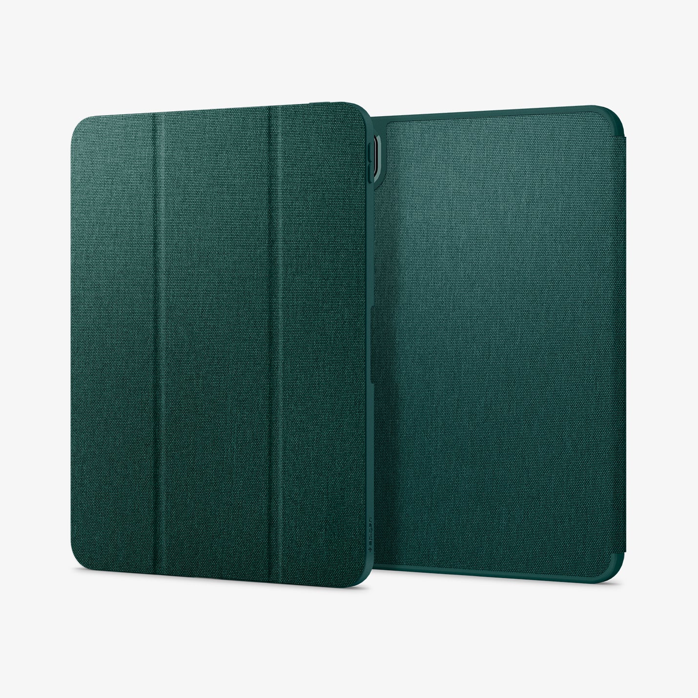 Apple iPad Pro 11 inc (2024) Kılıf, Spigen Urban Fit Dokuma Midnight Green