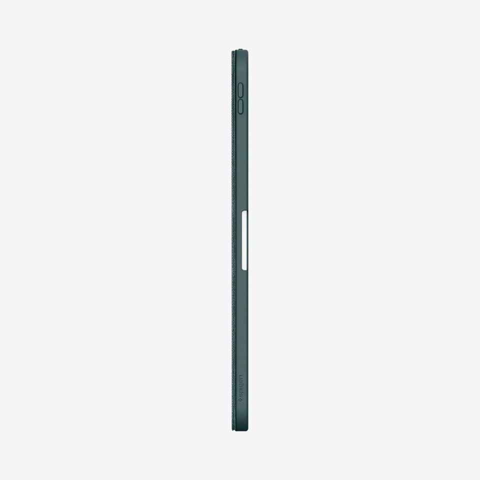Apple iPad Pro 11 inc (2024) Kılıf, Spigen Urban Fit Dokuma Midnight Green
