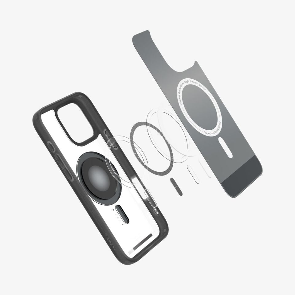 Spigen iPhone 16 Pro Kılıf Ultra Hybrid MagFit MagSafe Özellikli Classic Classic Black