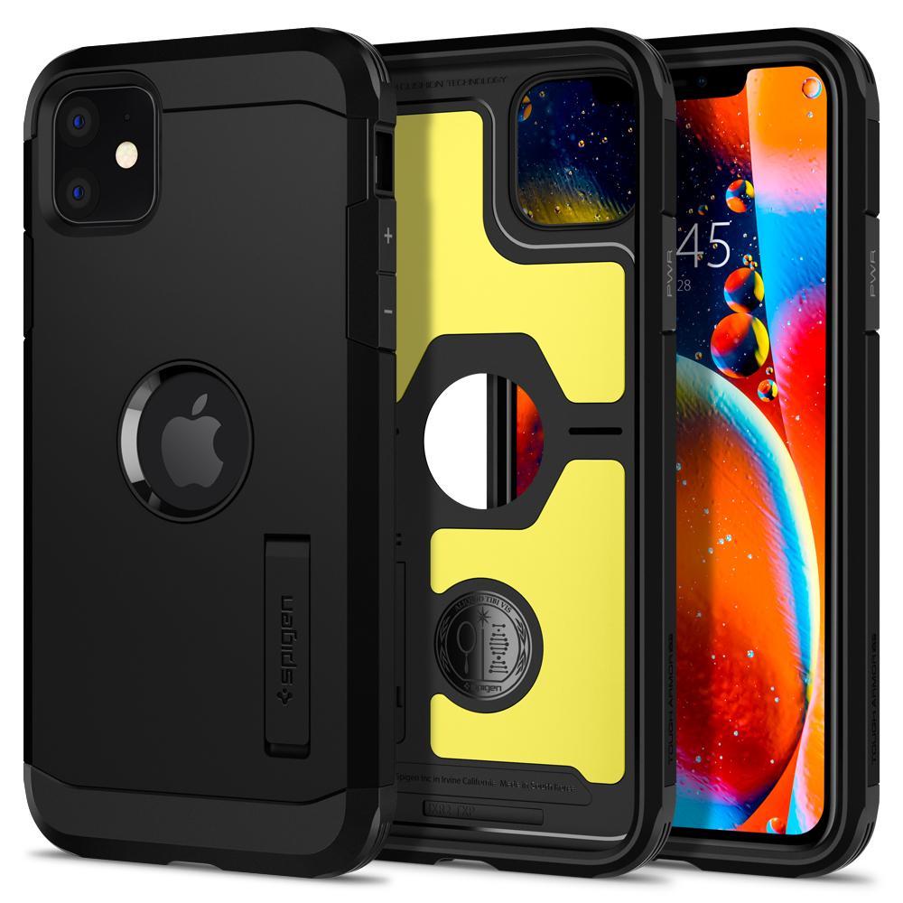 iPhone 11 Kılıf, Spigen Tough Armor XP Black
