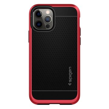 iPhone 12 Pro / iPhone 12 Kılıf, Spigen Neo Hybrid Red