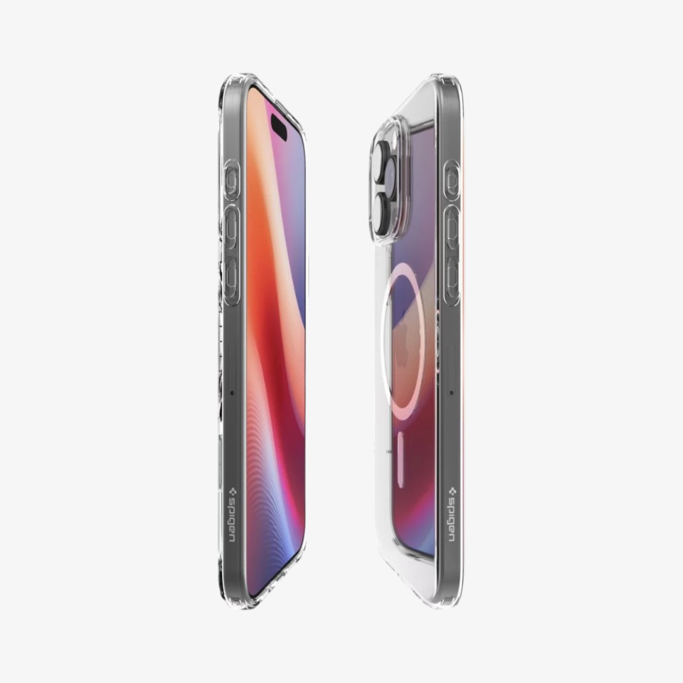 Spigen iPhone 16 Pro Kılıf Liquid Crystal MagFit MagSafe Özellikli Crystal Clear