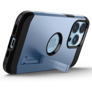 iPhone 13 Pro Kılıf, Spigen Tough Armor Sierra Blue