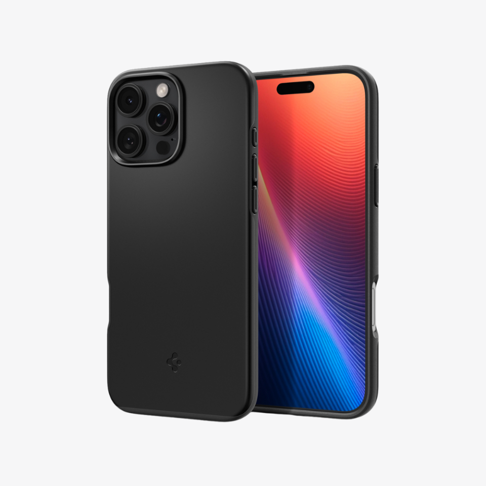 Spigen iPhone 16 Pro Kılıf Thin Fit MagFit MagSafe Özellikli Black