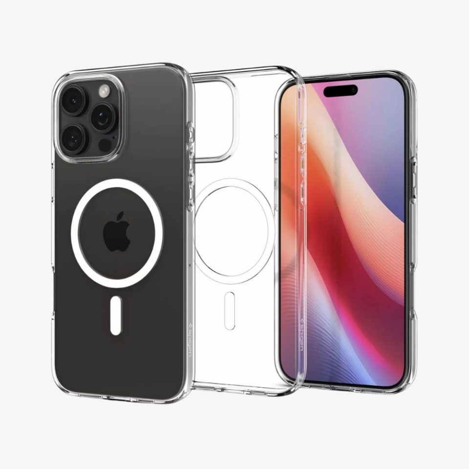 Spigen iPhone 16 Pro Kılıf Liquid Crystal MagFit MagSafe Özellikli Crystal Clear Crystal Clear