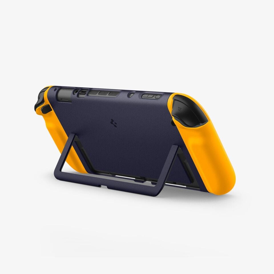 Spigen Nintendo Switch 2 ile Uyumlu Stand özellikli Kılıf Nano Pop Blueberry Navy