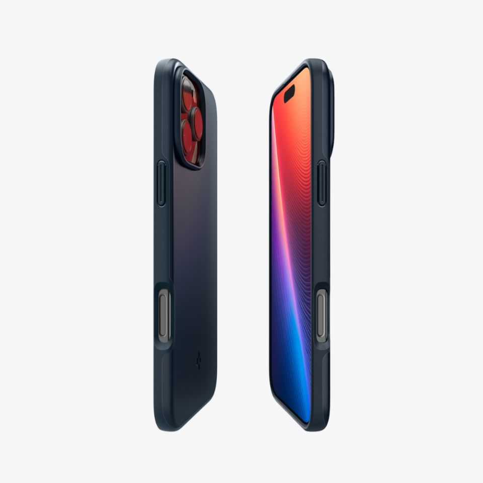 Spigen iPhone 16 Pro Kılıf Thin Fit MagFit MagSafe Özellikli Metal Slate