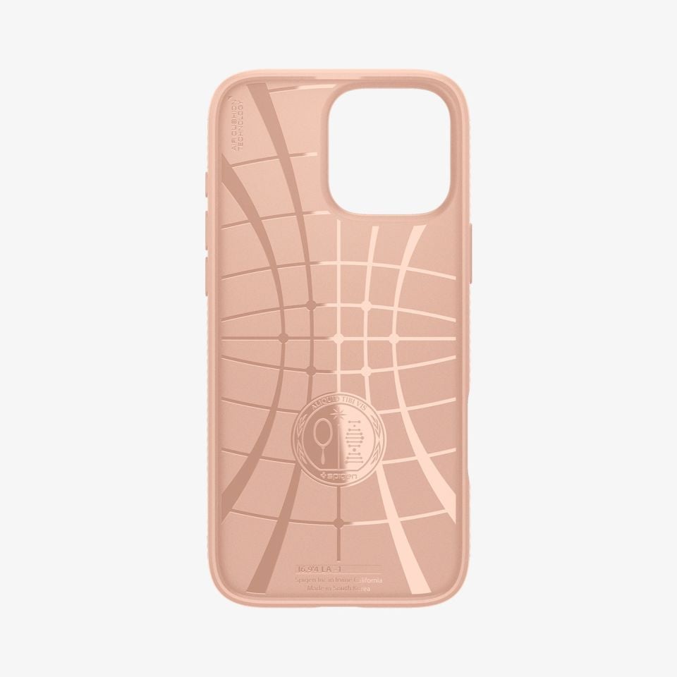 Spigen iPhone 16 Pro Kılıf Liquid Air Rose Titanium