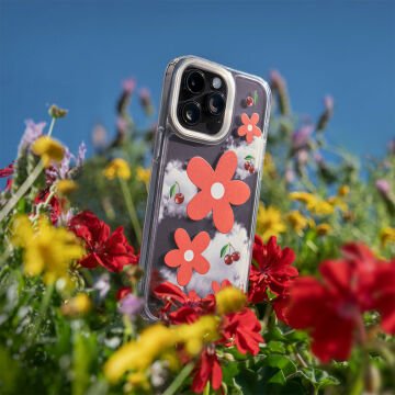 iPhone 14 Pro Max Kılıf, Ciel by Cyrill Cecile Dream Garden Purple Crystal