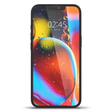 iPhone 14 Plus / iPhone 13 Pro Max Cam Ekran Koruyucu, Spigen Glas.tR Slim FC HD Black (1 Adet)