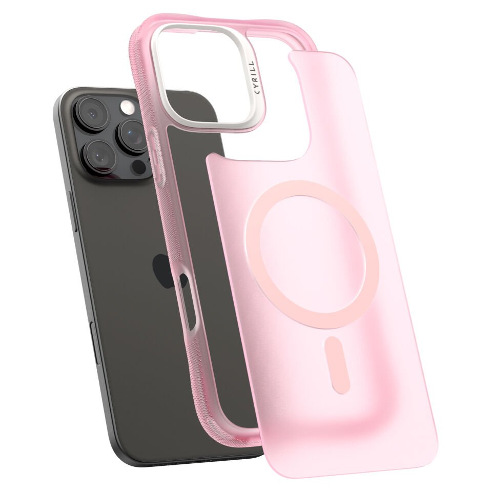Ciel by Cyrill iPhone 16 Pro Max Kılıf Ultra Sheer Mag MagSafe Özellikli Pink