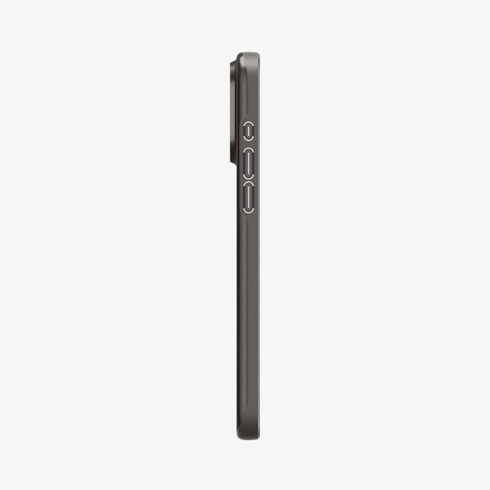 iPhone 15 Pro Max Kılıf, Spigen Thin Fit Gunmetal