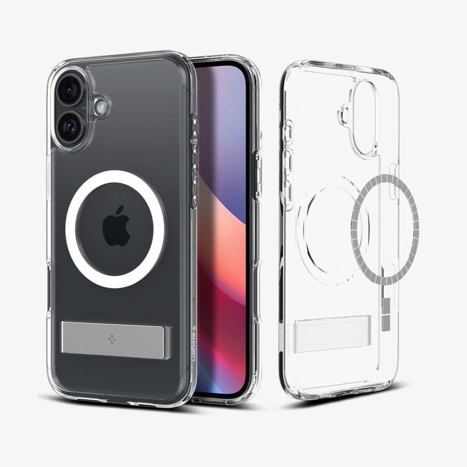 Spigen iPhone 16 Kılıf Ultra Hybrid S MagFit MagSafe özellikli Kickstand