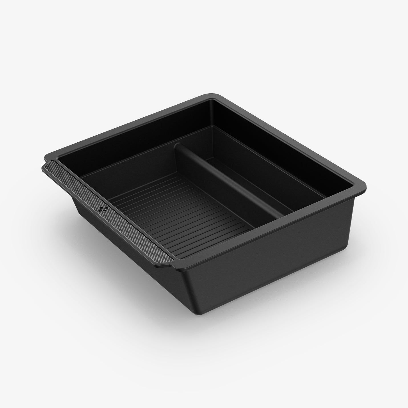 Spigen Tesla Model Y (2026) / (2025) & 3 (2025/2024) ile Uyumlu Kayar Orta Konsol Gizli Saklama Kutusu Black