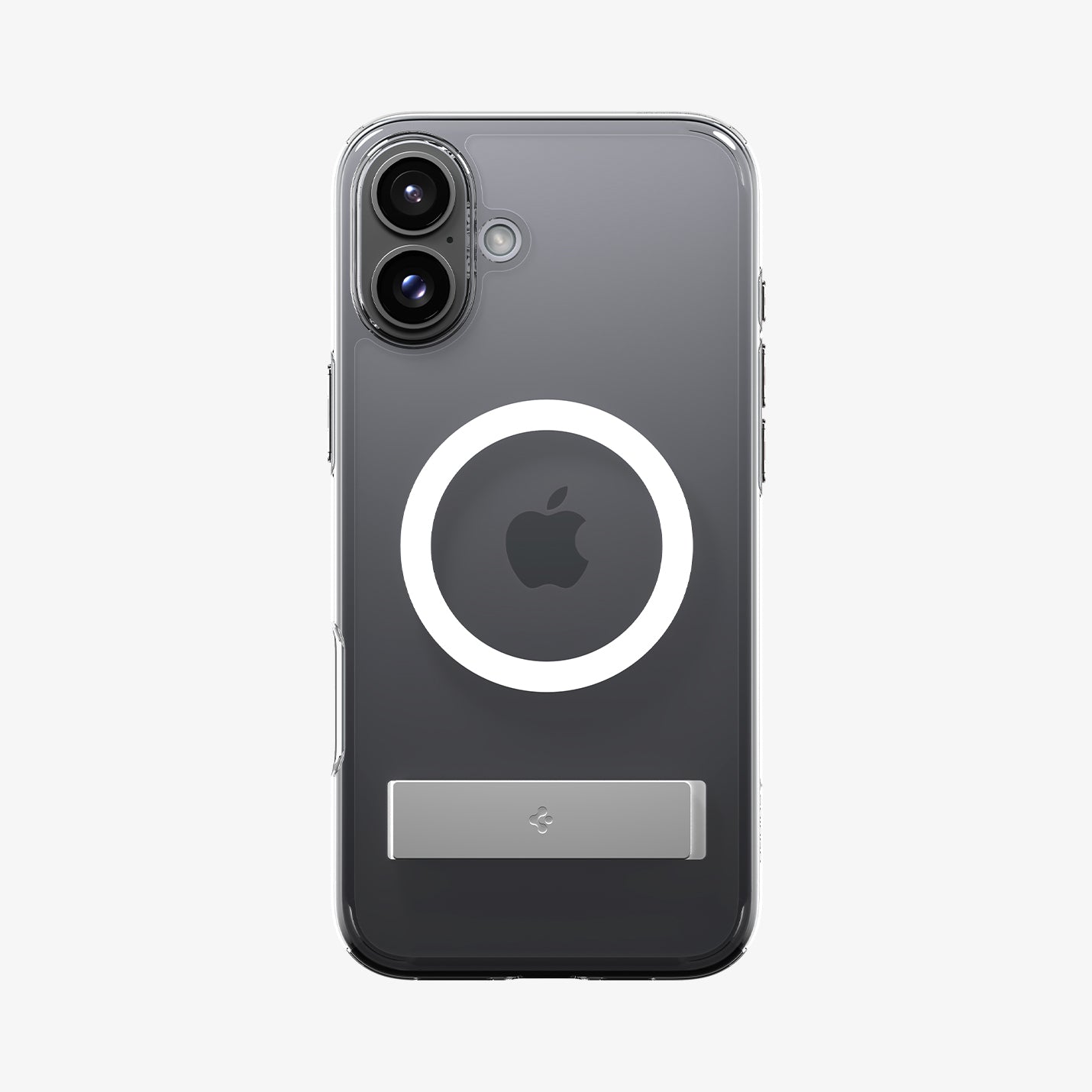 Spigen iPhone 16 Kılıf Ultra Hybrid S MagFit MagSafe Özellikli Crystal Clear