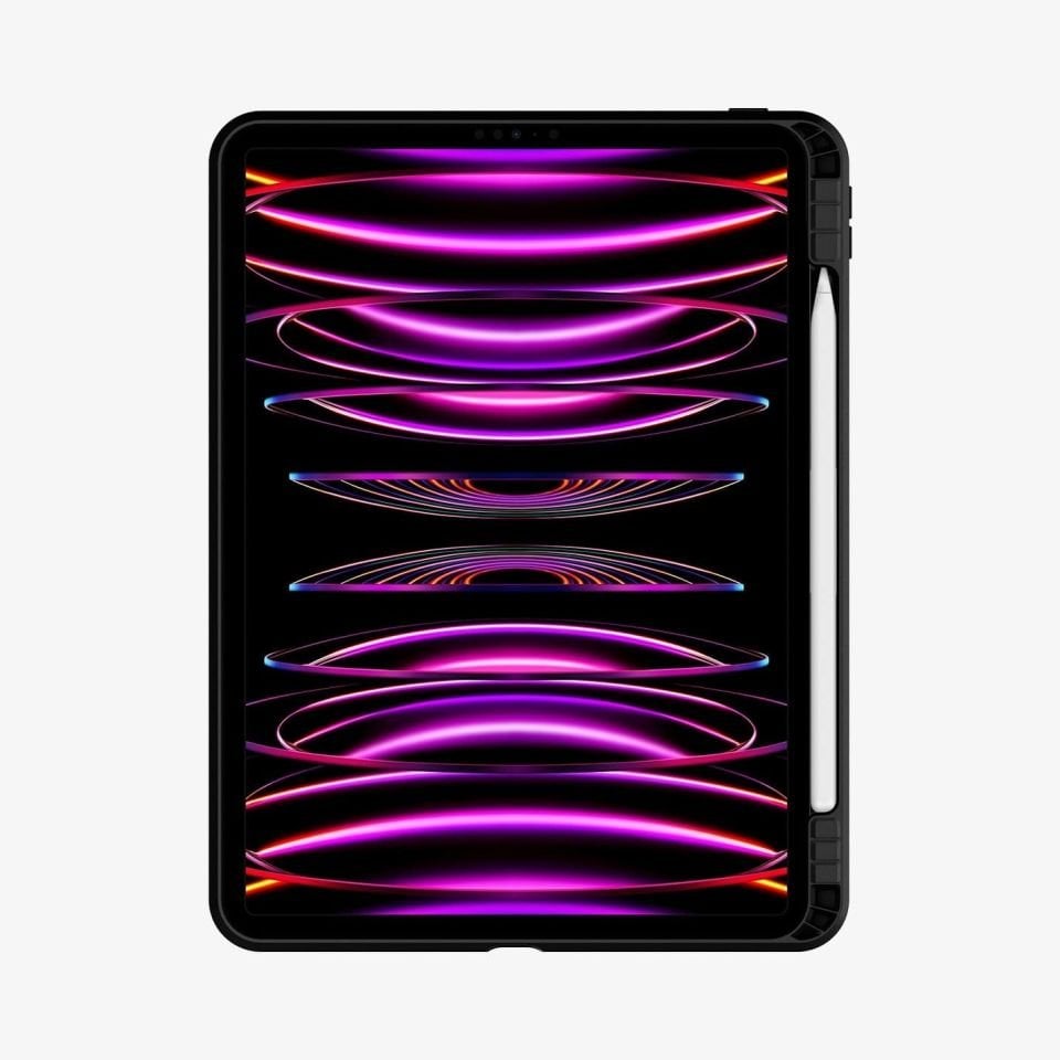 Apple iPad Pro 11'' (2022 / 2021 / 2020 / 2018) Kılıf, Spigen Tough Armor Pro Black