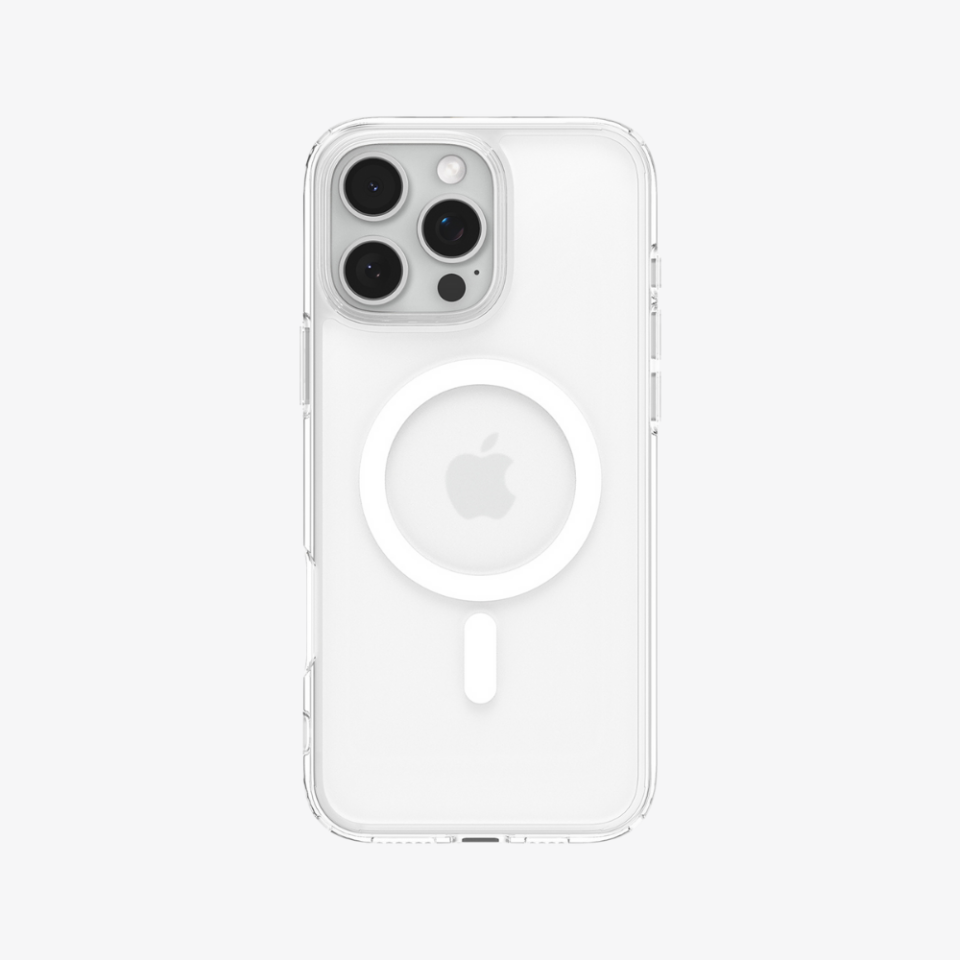 Spigen iPhone 16 Pro Kılıf Ultra Hybrid MagFit MagSafe Özellikli Frost Clear