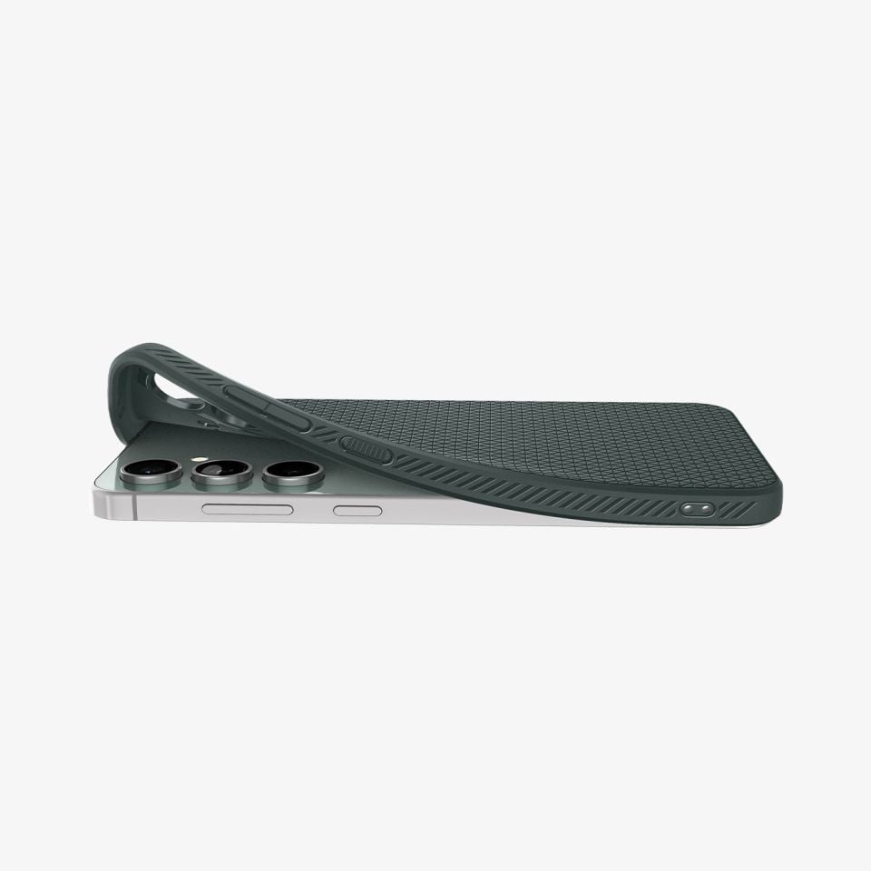 Spigen Galaxy S24 FE Kılıf Liquid Air Abyss Green