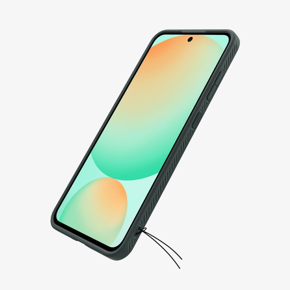 Spigen Galaxy S24 FE Kılıf Liquid Air Abyss Green