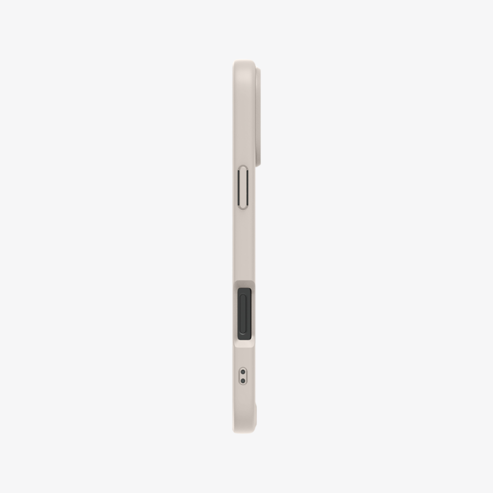 Spigen iPhone 16 Pro Kılıf Ultra Hybrid MagFit MagSafe Özellikli Frost Natural Titanium