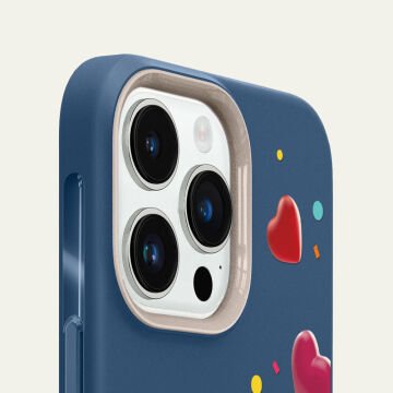 iPhone 14 Pro Max Kılıf, Ciel by UltraColor Mag Giant Gummy (MagSafe Uyumlu) Denim Blue