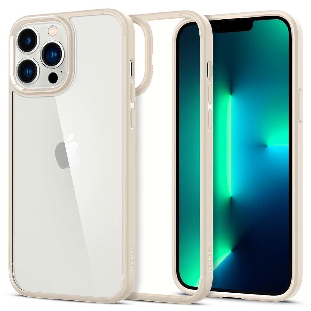 iPhone 13 Pro Max Kılıf, Spigen Ultra Hybrid Sand Beige