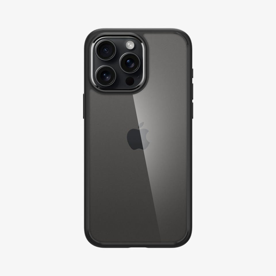 iPhone 15 Pro Max Kılıf, Spigen Ultra Hybrid Matte Black
