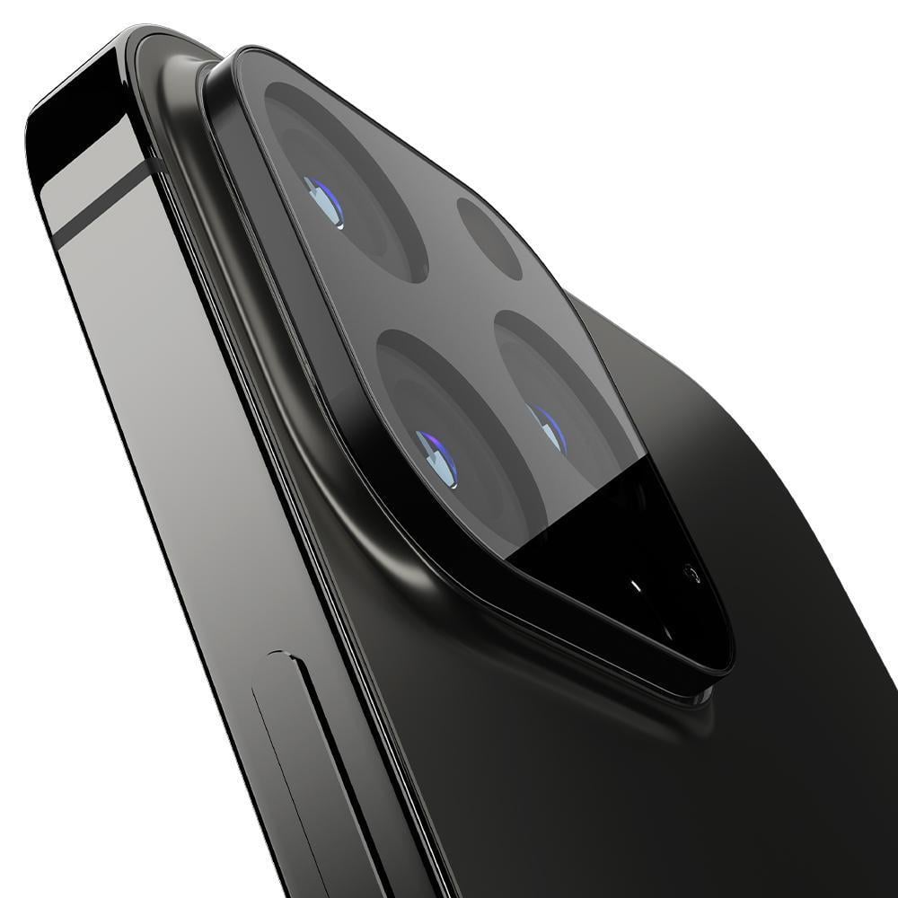 iPhone 13 Pro Max / iPhone 13 Pro Kamera Lens Cam Ekran Koruyucu, Spigen Glas.tR Optik  (2 Adet)