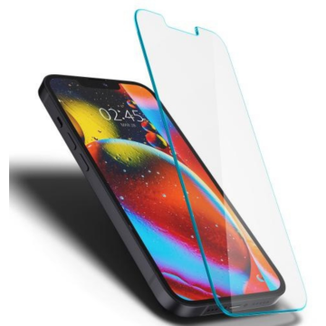 Spigen Apple iPhone  14 / 13 / 16e / 13 Pro Cam Ekran Koruyucu Kolay Kurulum Glas.tR EZ Fit AntiBlue HD AntiBlue HD Mavi Işık (2 Adet)
