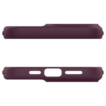 Spigen Caseology iPhone 14 Pro Kılıf Nano Pop 360 + Cam Ekran Koruyucu (2 Adet) Burgundy Bean