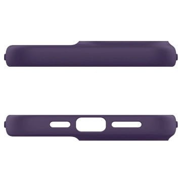Spigen Caseology iPhone 14 Pro Kılıf Nano Pop 360 + Cam Ekran Koruyucu (2 Adet) Grape Purple