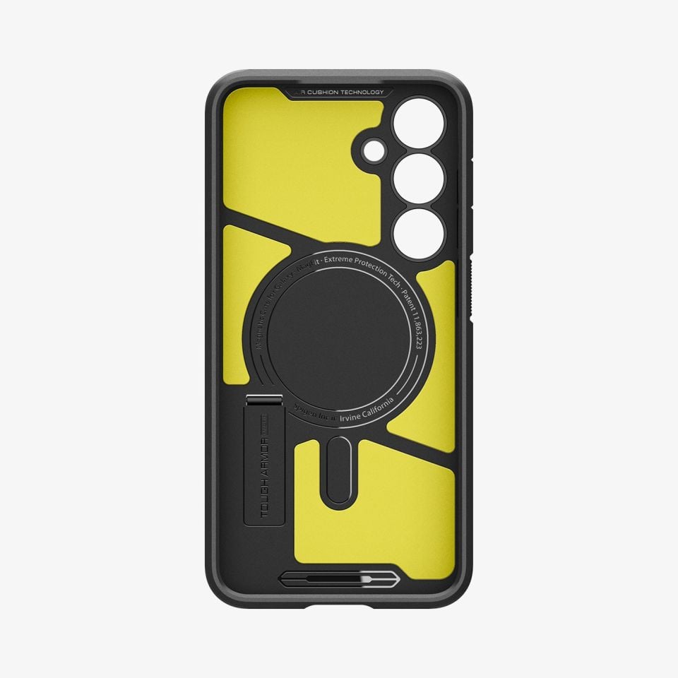 Spigen Galaxy S24 FE Kılıf Tough Armor MagFit MagSafe Özellikli Black