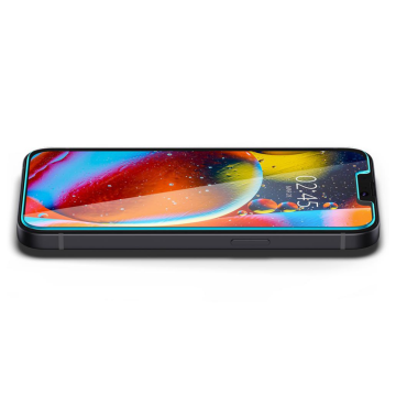 Spigen Apple iPhone 14 / 13 / 16e / 13 Pro Privacy Hayalet Cam Ekran Koruyucu Glas.tR EZ Fit (2 Adet)