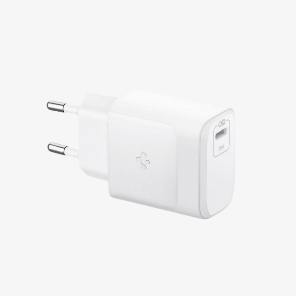 Spigen 20W USB-C Güç Adaptörü - Hızlı Şarj Aleti iPhone & Android & iPad Type-C