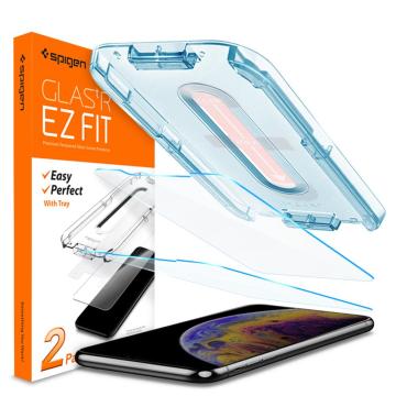 Spigen iPhone 11 Pro Cam Ekran Koruyucu Kolay Kurulum GLAS.tR EZ Fit Slim HD (2 Adet)