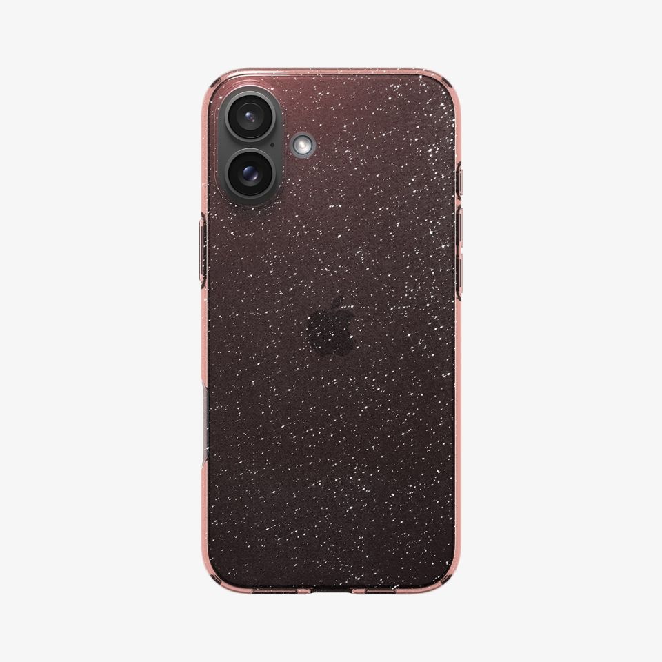 Spigen iPhone 16 Kılıf Liquid Crystal Glitter Rose Quartz