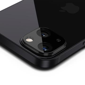 Spigen Apple iPhone 13 / iPhone 13 Mini Kamera Lens Camı Koruyucu GLAS.tR Optik Black