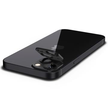 Spigen Apple iPhone 13 / iPhone 13 Mini Kamera Lens Camı Koruyucu GLAS.tR Optik Black